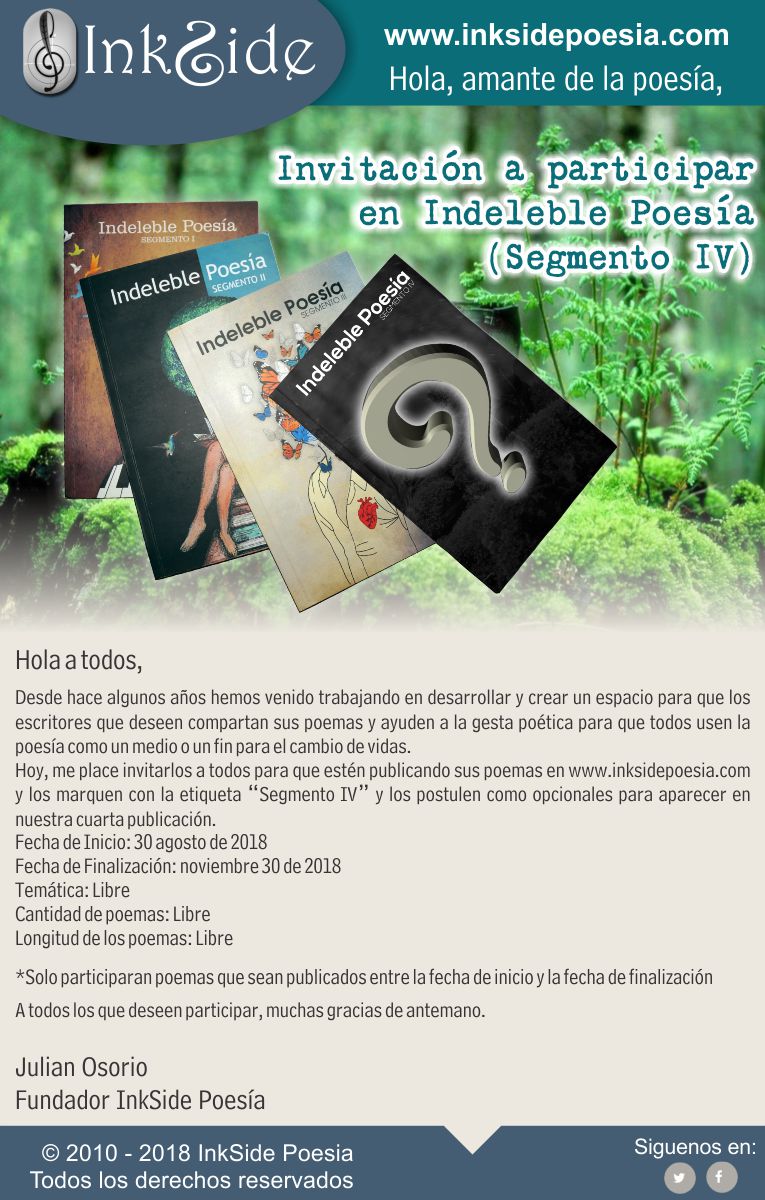 Invitacion “Segmento IV”